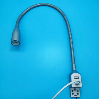 Switch Control LED Reading Light with Type-C and USB Port Modern Flexible Design