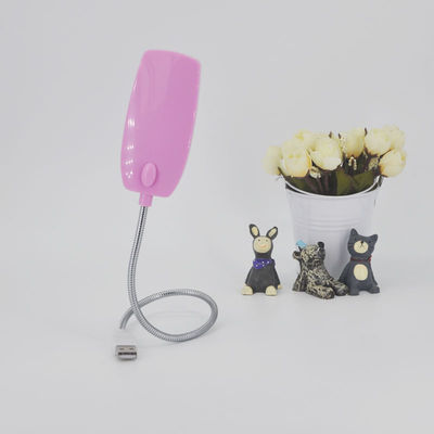 LED Mini USB Computer Desk Lamp with Flexible Design and 30000 Hours Working Lifetime