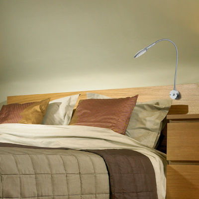 Switch Control Wall Mounted Lamp Led Flexible Neck Reading Light for Home RV Boat