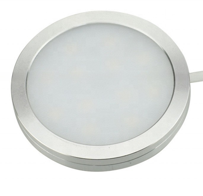 30000 Hours Working Time Super Slim Round LED Flat Surface Mounted LED Down Light for Furniture