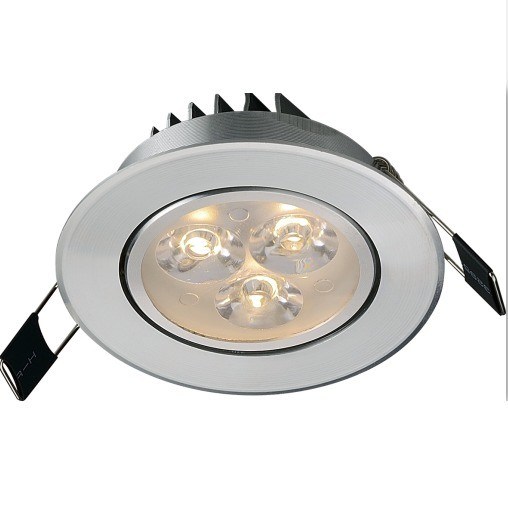 3W LED Ceiling Lighting and Spot Light with Color Temperature Flexibility 2700K-6500K