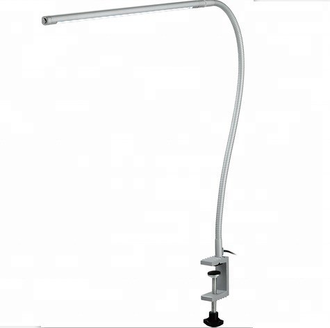 Modern Clip On Table Lamp with 30000 Hours Working Time and Flexible Gooseneck Design