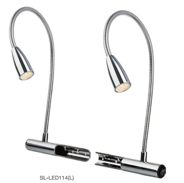 Switch Control LED Bed Reading Lamps with Flexible Gooseneck NO Free Sample