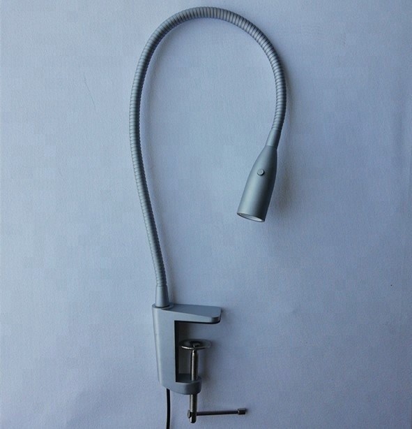 30000 Hours Working Time Clip-On Gooseneck LED Book Reading Lamp and Light