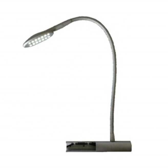 DC 12V Snake Gooseneck Adjustable LED Bedside Reading Light with Touch Sensor Switch CE ROHS LVD EMC Certified