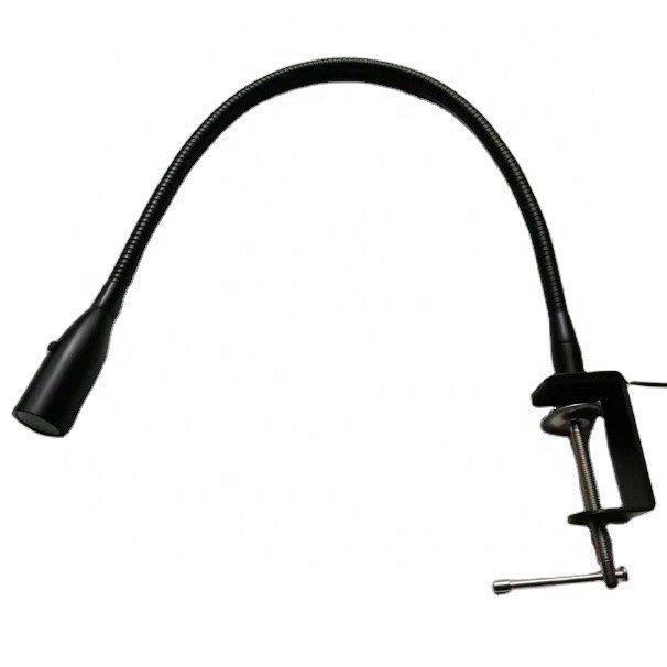 30*30*580MM Color Temperature 3000K-6500K Clip LED Gooseneck Study Table Lamp for Work