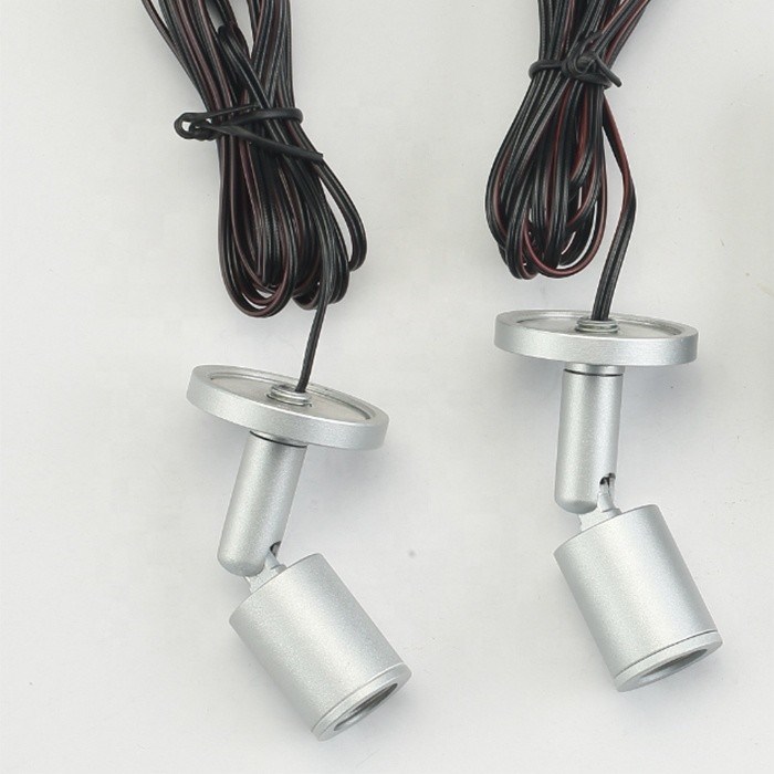 180 Degree Adjustable Surface Mounted Single Spotlight for Car Kitchen Hallway Bedroom