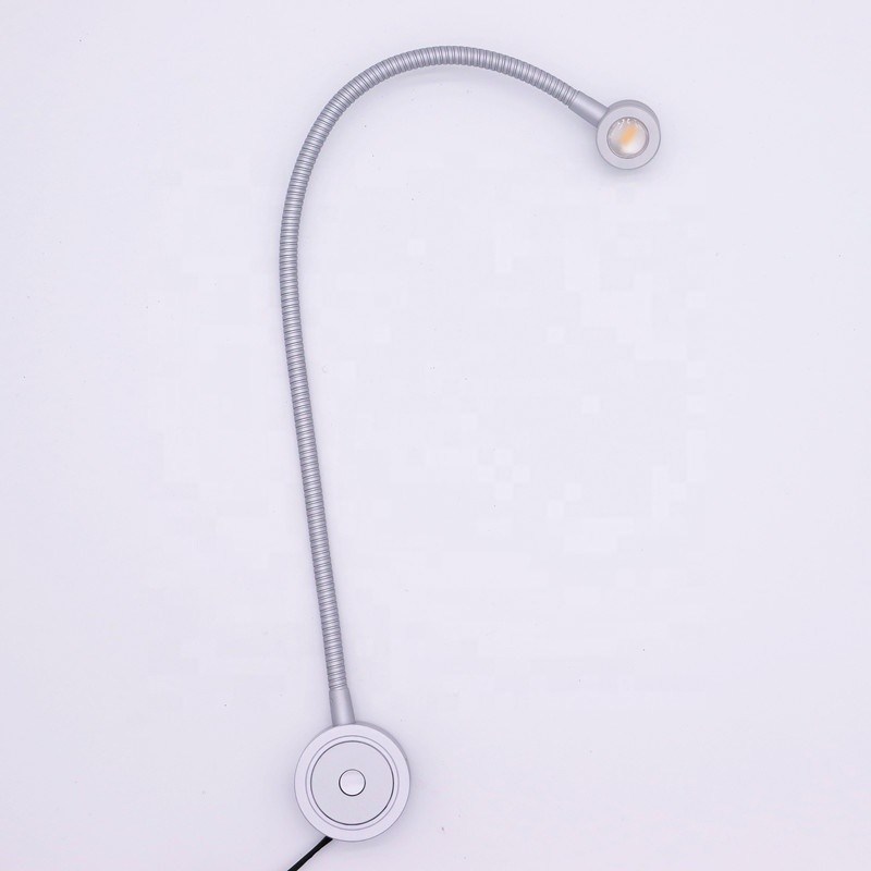 3500K Warm White Electric Wall Mounted USB Charging LED Reading Light for Power Source